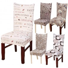 Hyha impresión Floral letra comedor silla cubierta Spandex elástico Anti-sucio Slipcovers estiramiento extraíble Hotel banquete asiento caso ali-11226264